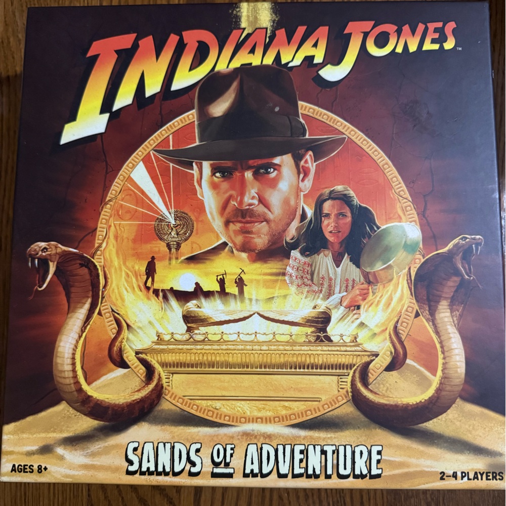 Indiana Jones Sands of Adventure Board Game